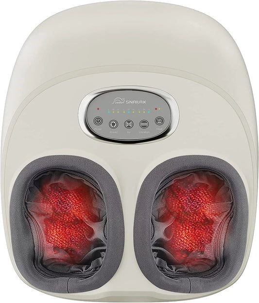 "Deep Kneading Shiatsu Foot Massager with Heat - Improve Foot Blood Circulation in Size 12"